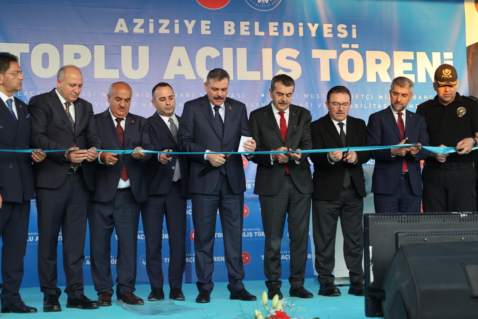 Aziziye'de 'Toplu Açılış' Şöleni